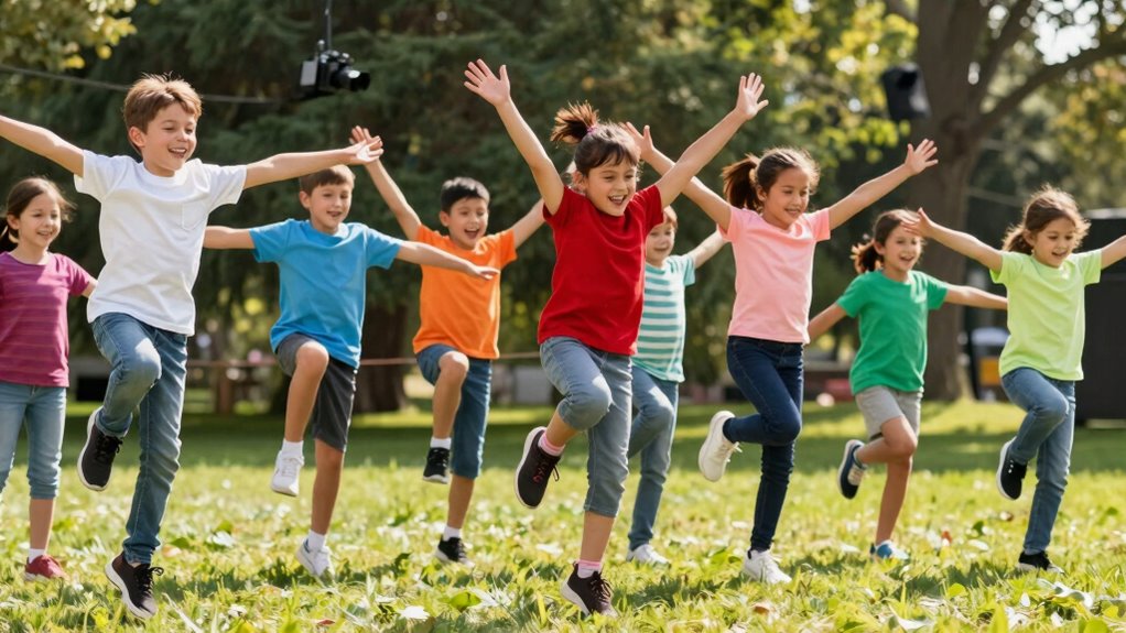 energetic movement before movies