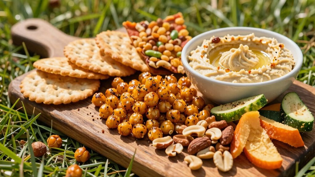 energizing crunchy savory snacks