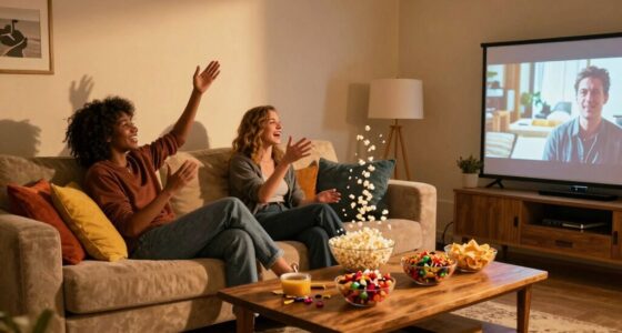 engaging friends during films