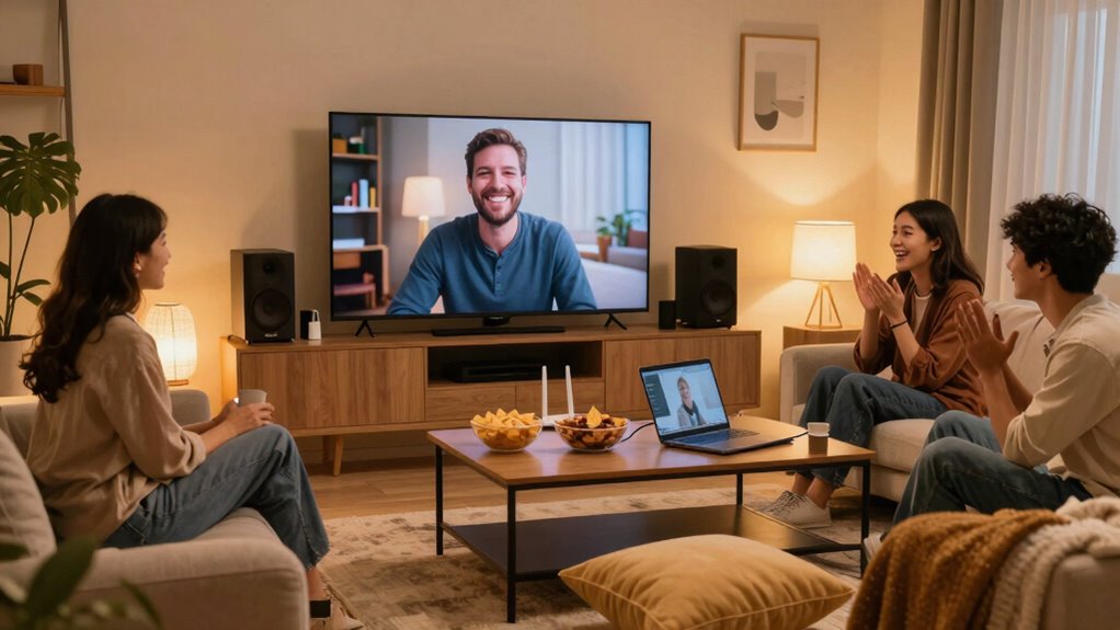 engaging virtual watch party