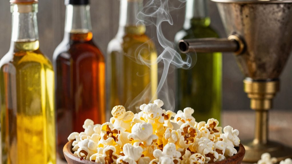 enhance popcorn with oils