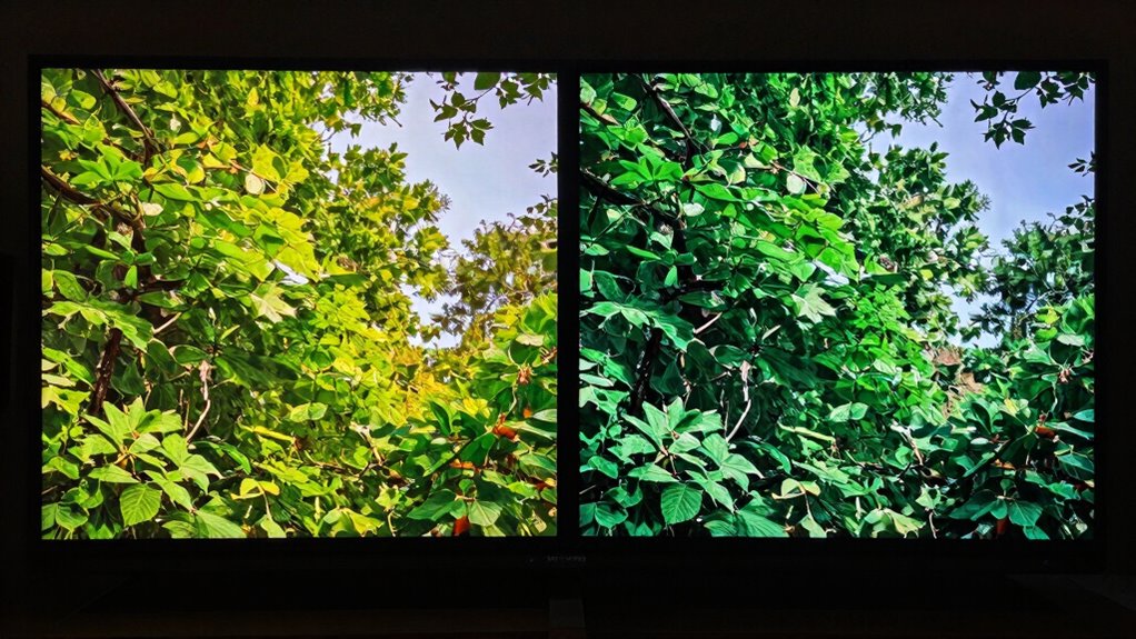 enhanced color accuracy settings