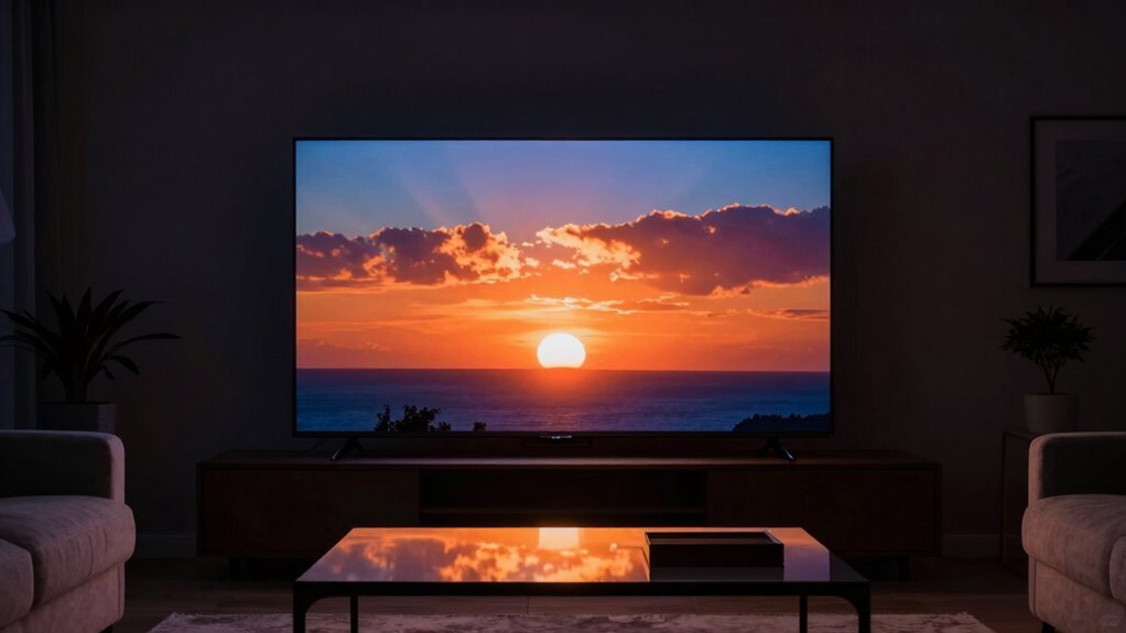 enhanced contrast and vibrancy