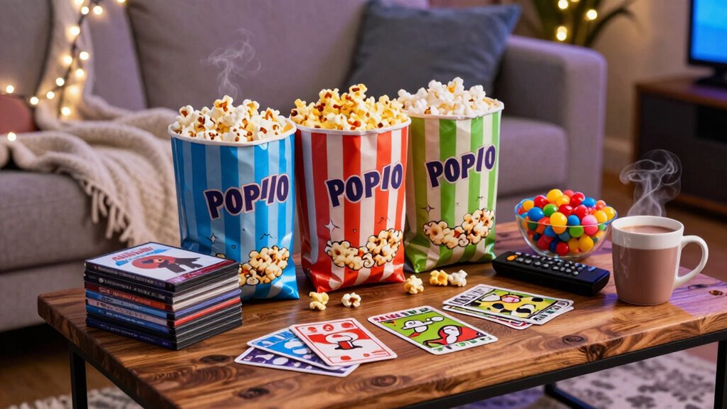 essential movie night supplies
