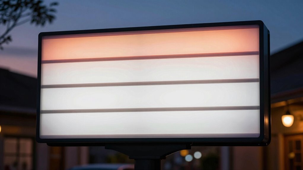 evaluate light for visibility