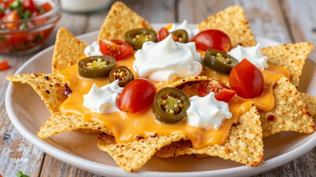 evenly distribute toppings carefully