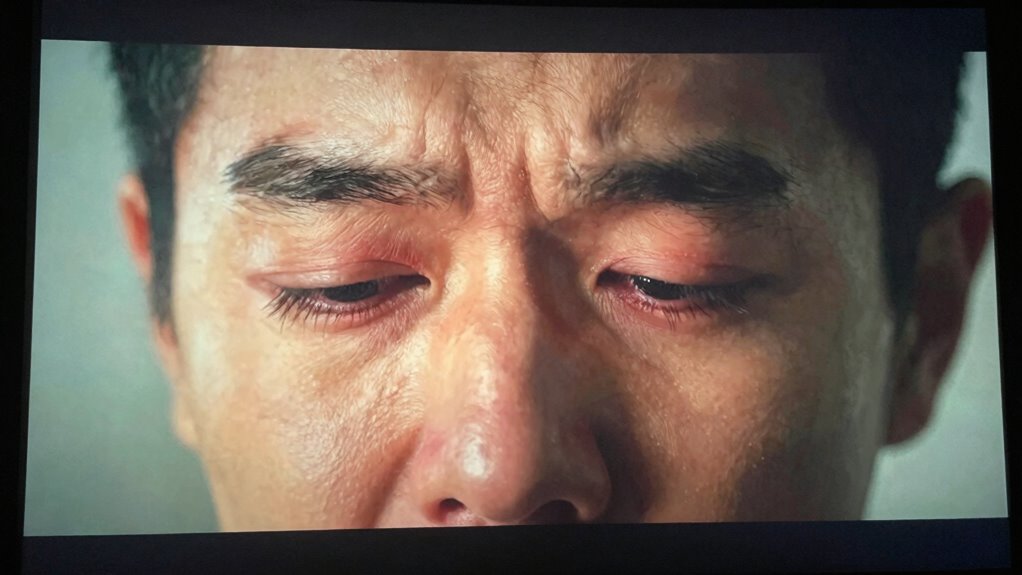 eye strain from prolonged viewing