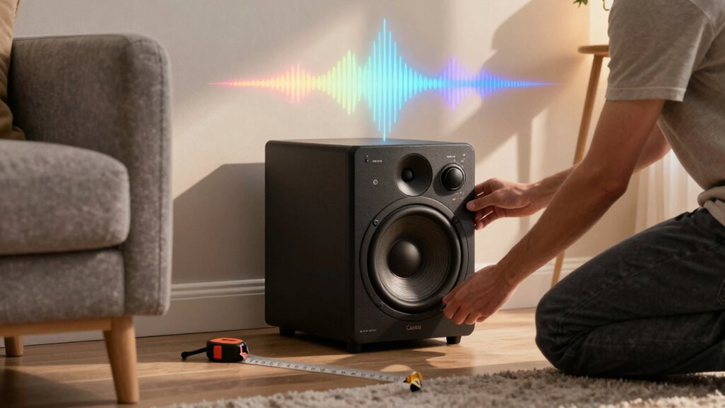 fine tune subwoofer audio settings