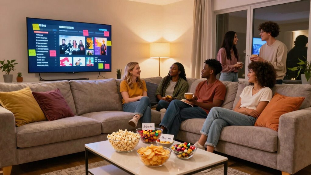 flexible movie night planning