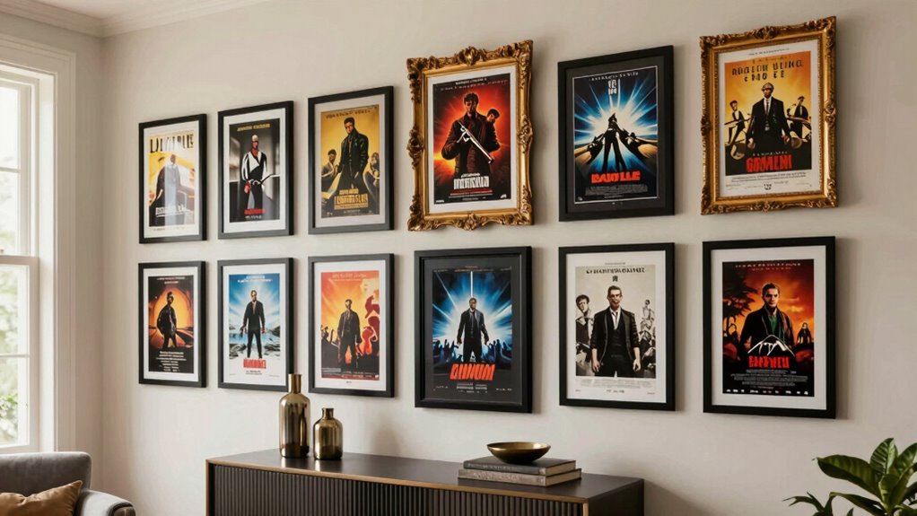 frame selection for decor