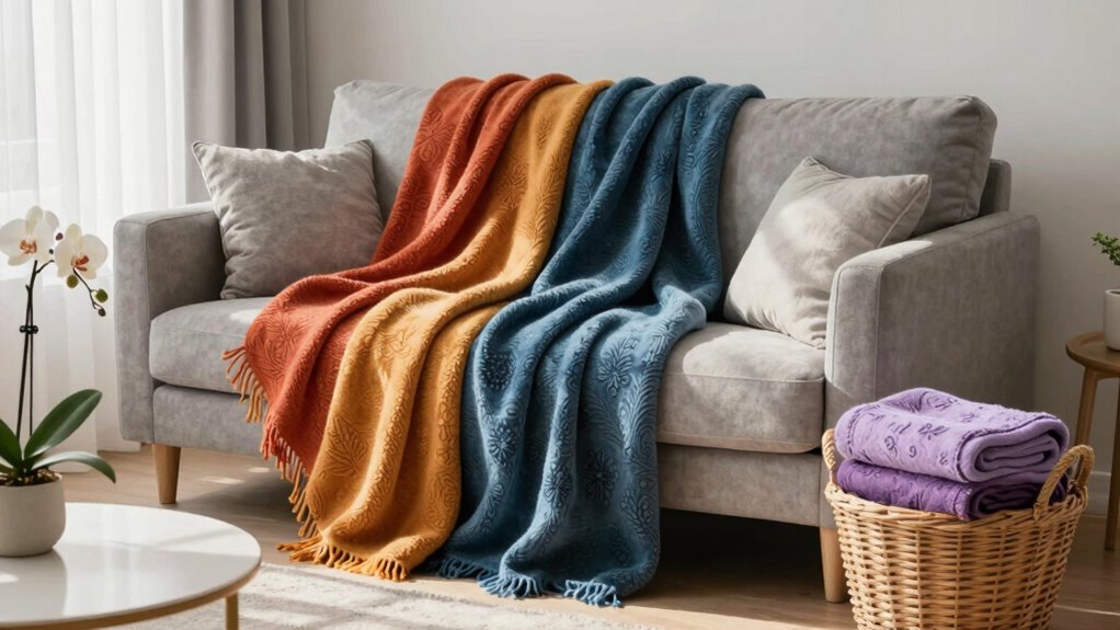 fresh throw blanket care