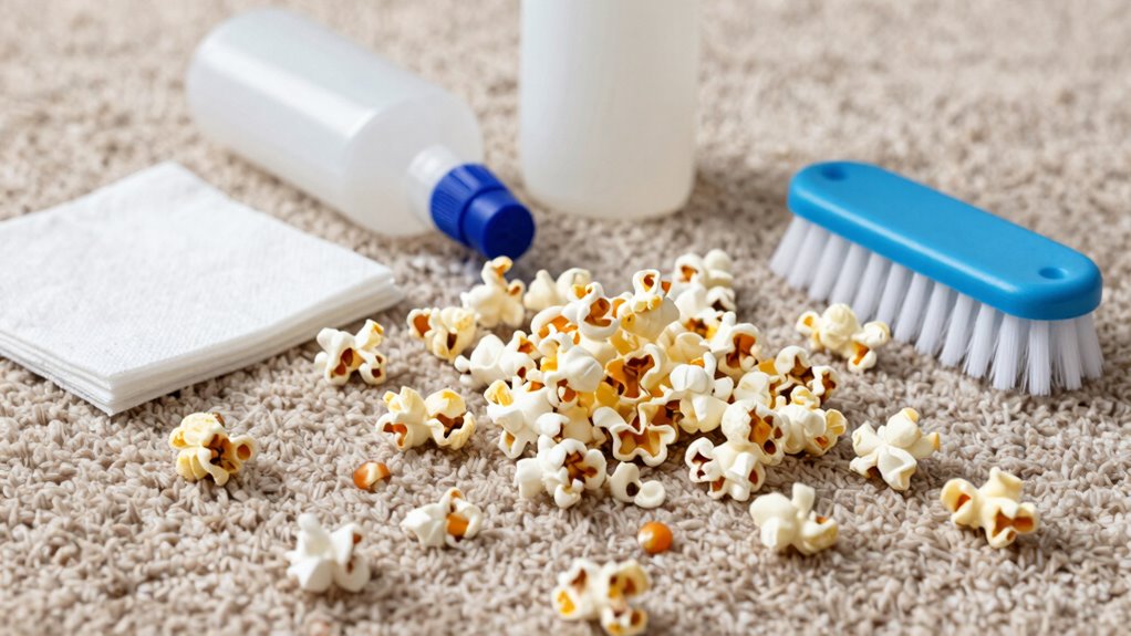 gather supplies before cleaning