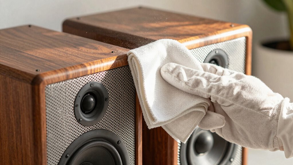 gentle cleaning for speakers