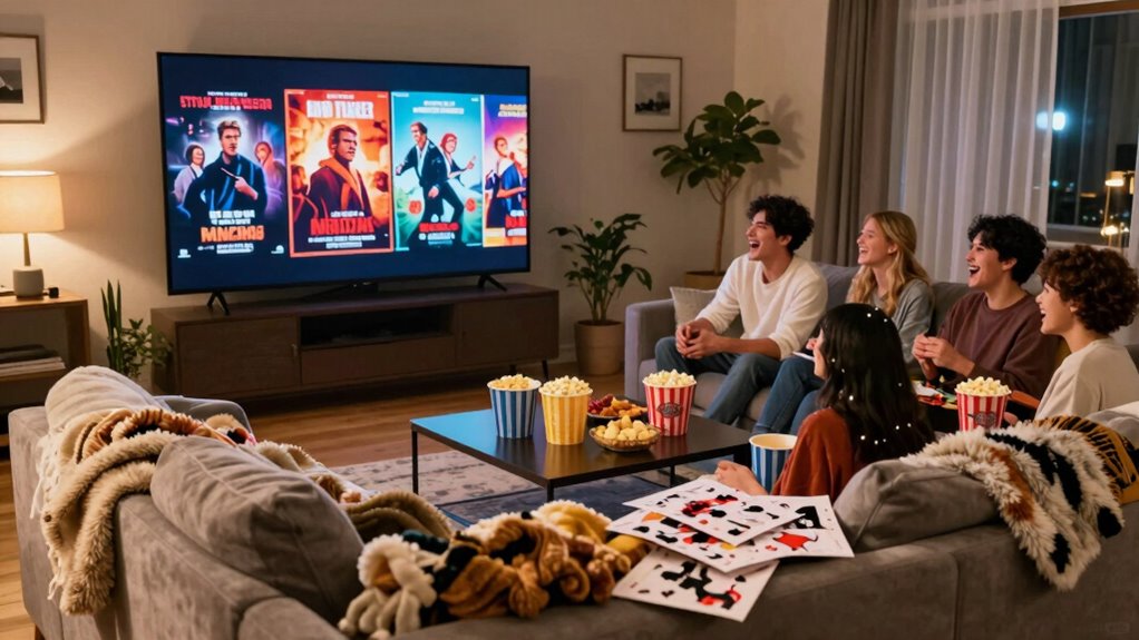 group movie night tips