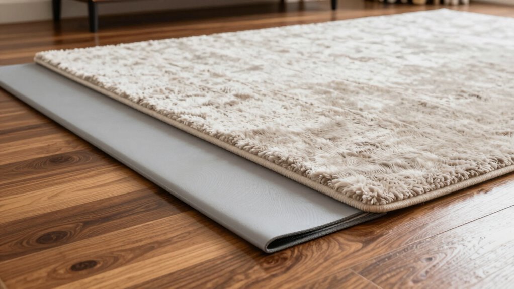 hardwood floor rug considerations