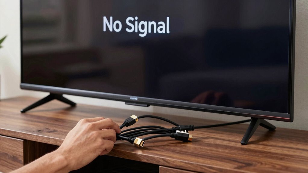 hdmi signal troubleshooting steps