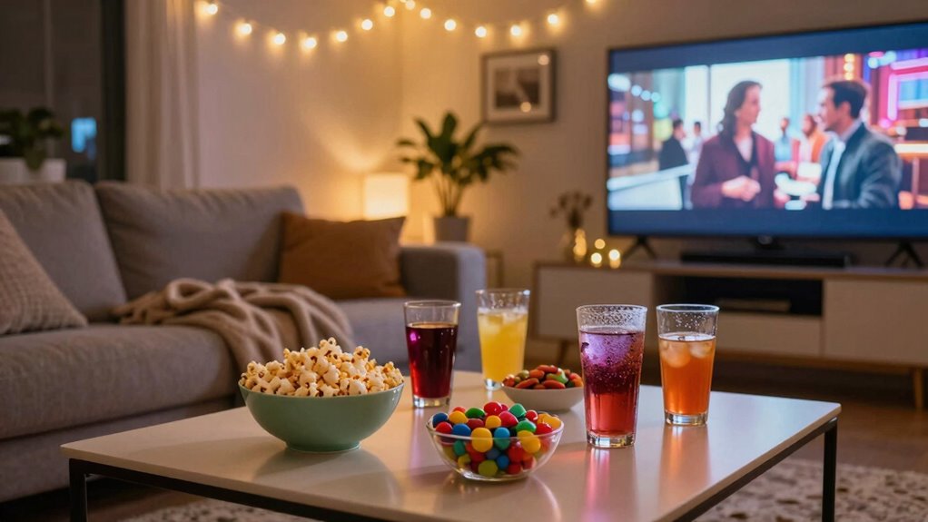 healthy snacks and hydration