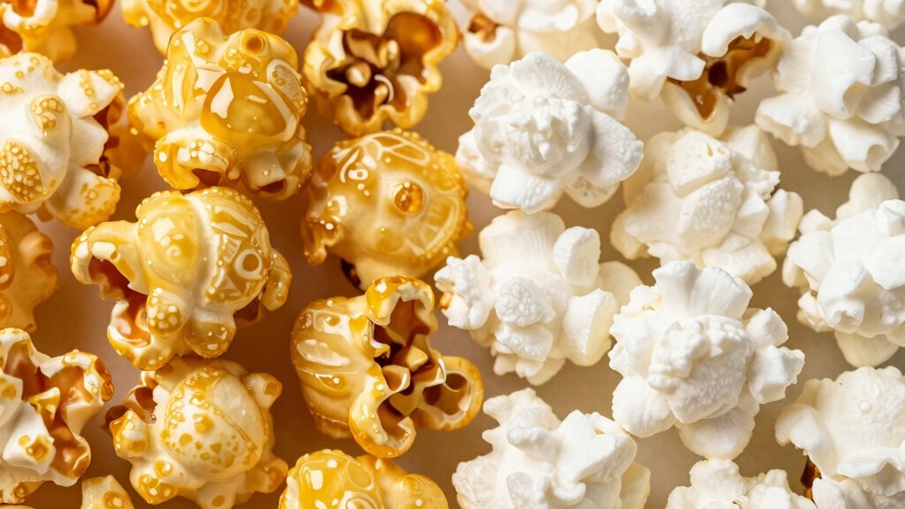 heating methods shape popcorn