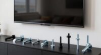 heavy duty tv wall anchors