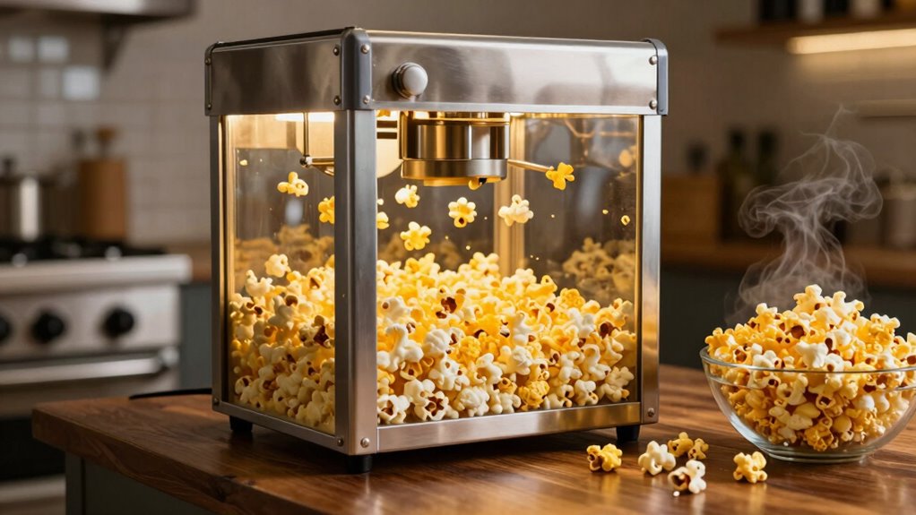 high heat uniform popping techniques