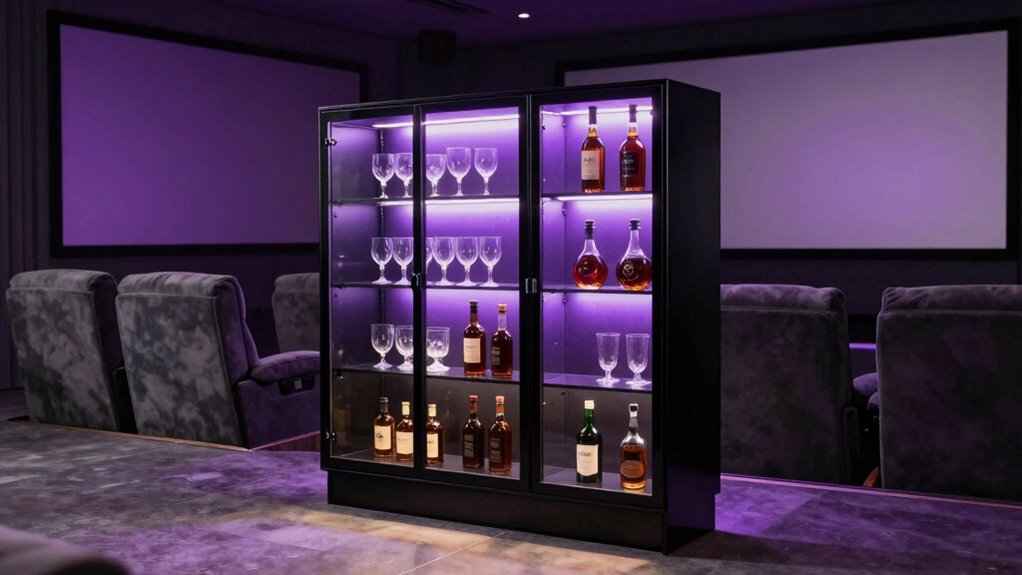 home bar cabinet essentials