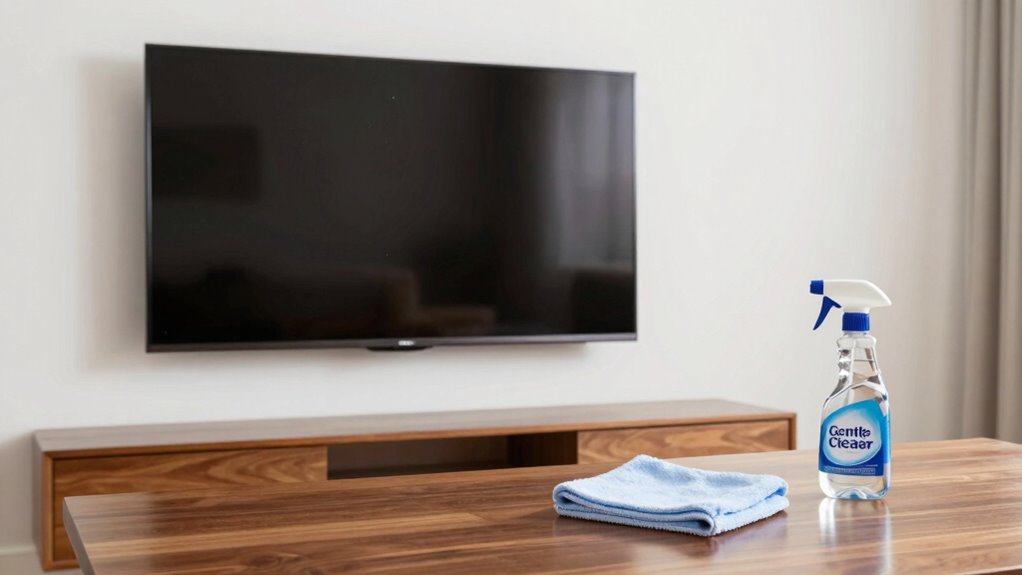 homemade vinegar screen cleaner