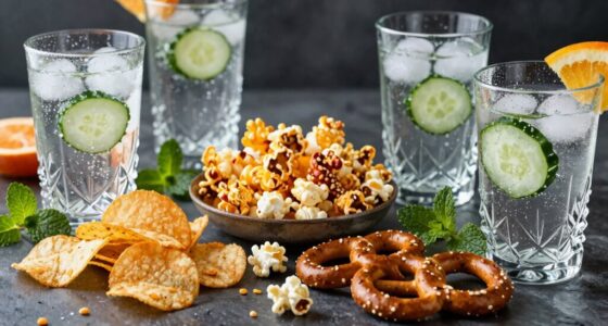 hydrate while enjoying snacks