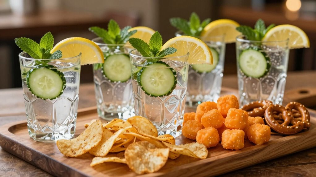 hydration with salty snacks
