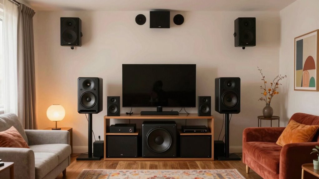 immersive audio for small spaces