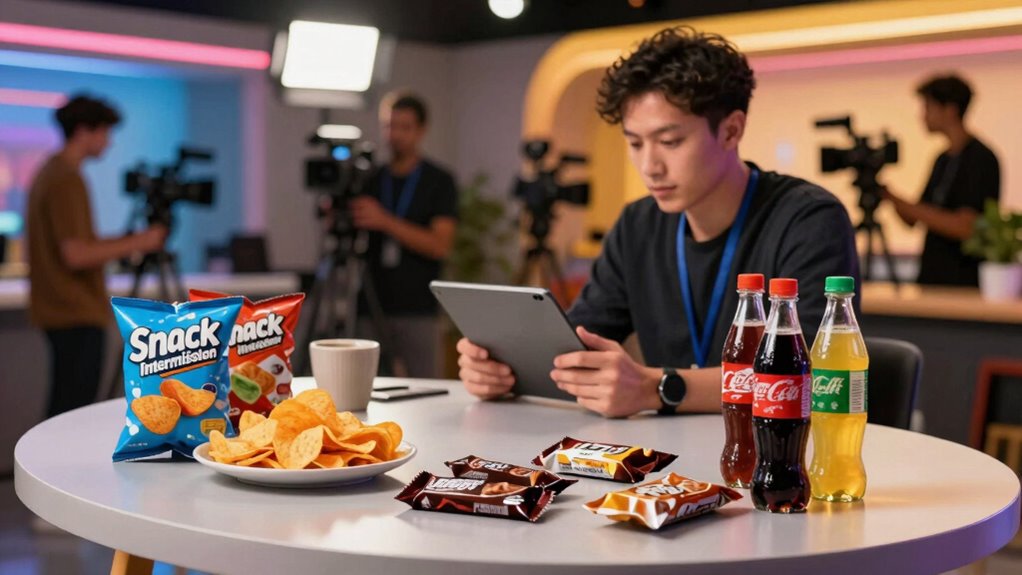 incorporate strategic snack breaks