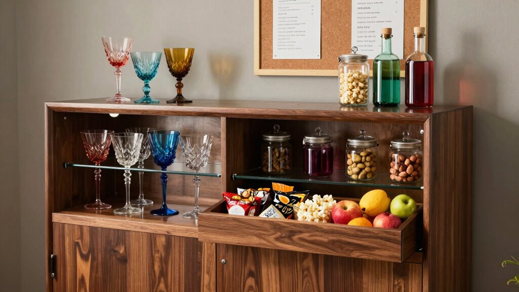 innovative home bar storage