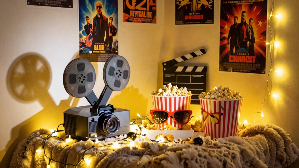 inviting photo corner setup