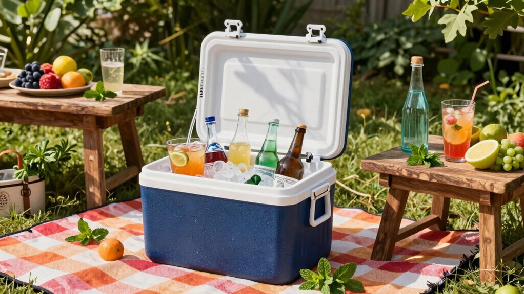 keep drinks cold outdoors