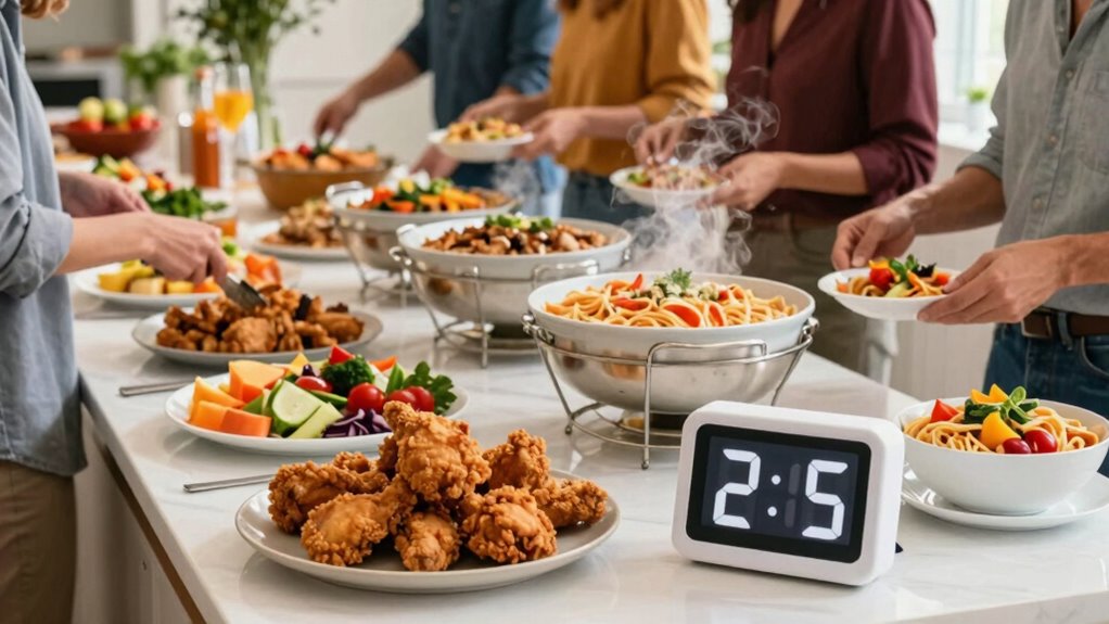 keep food cold quickly