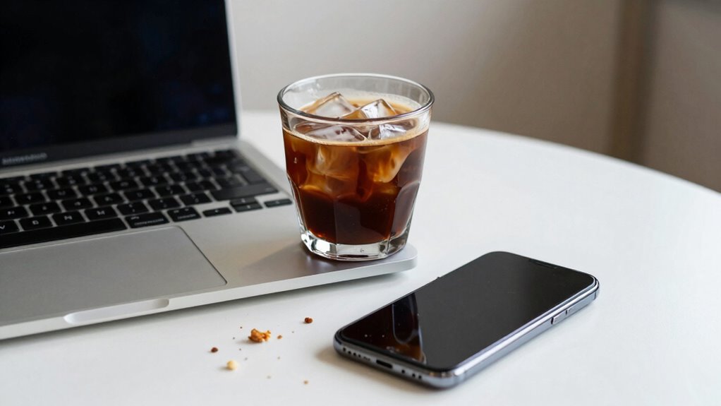 keep liquor away from devices