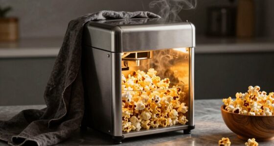 keep popcorn warm crisp