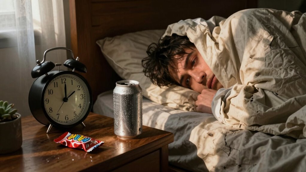 late night sugar disrupts energy