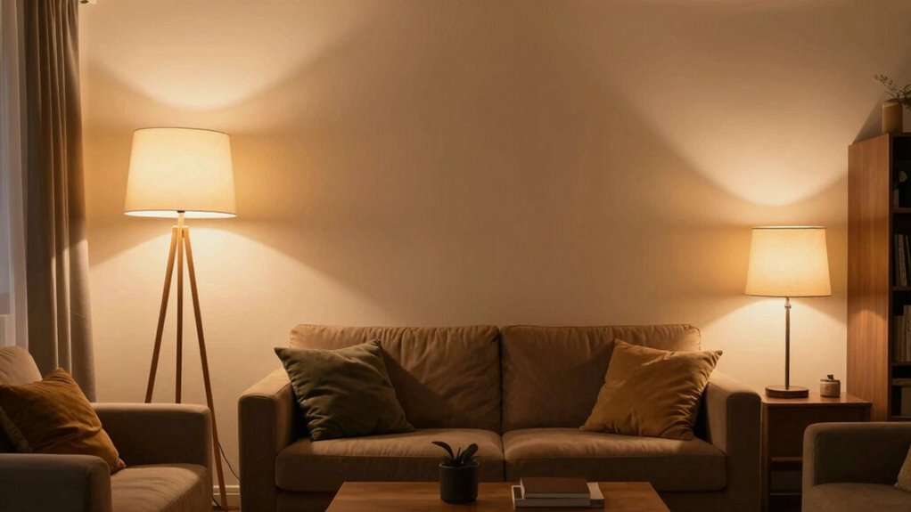 layered lighting for ambiance