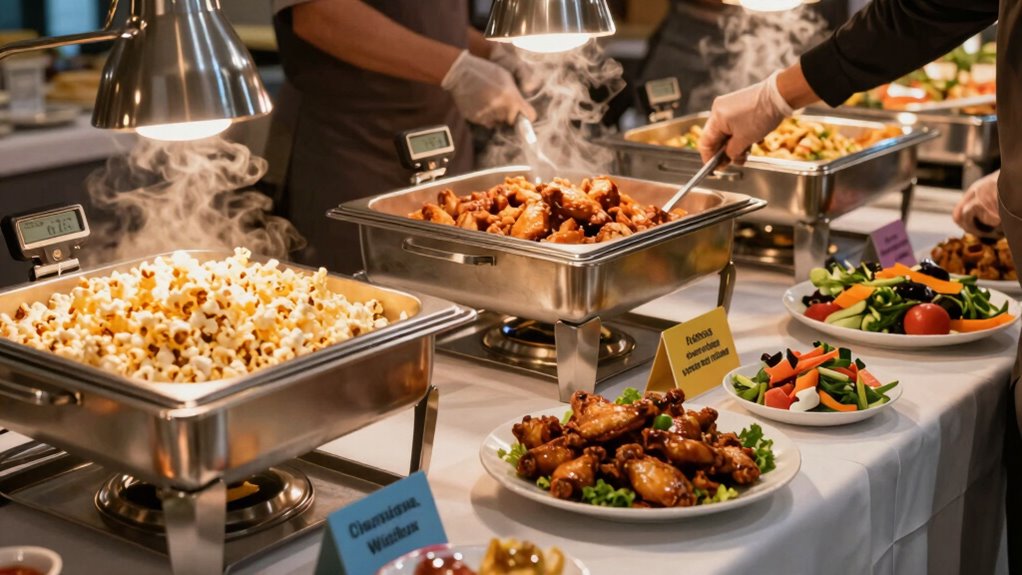 maintain proper food temperatures