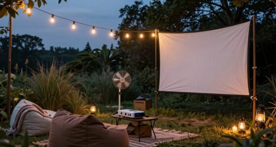 manage wind and bugs