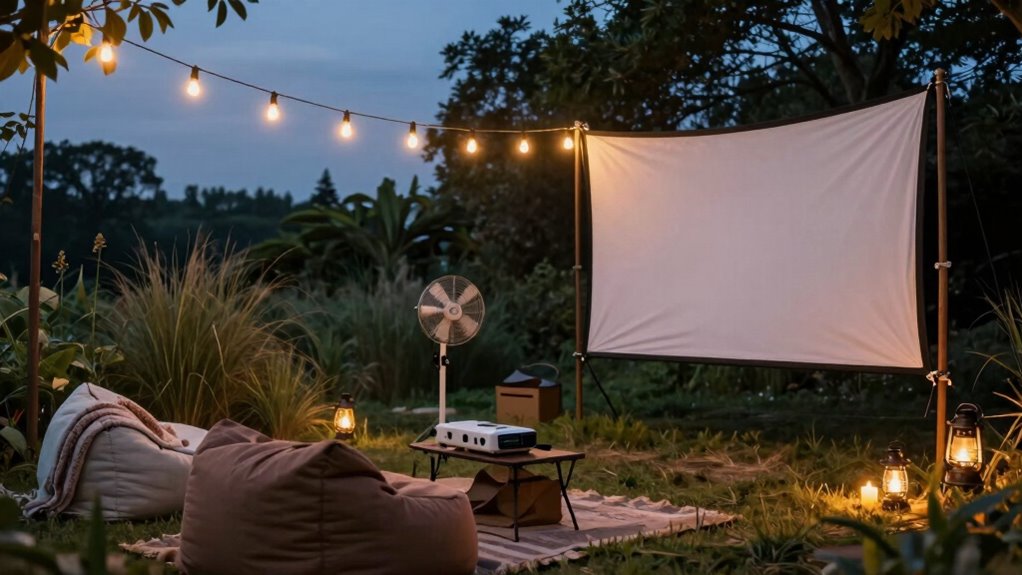 manage wind and bugs