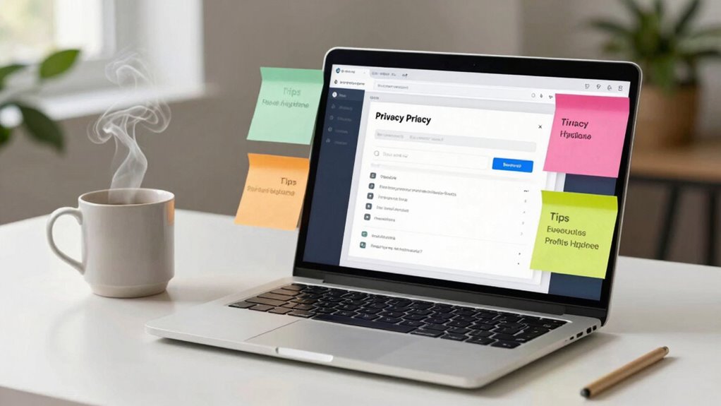 manage your privacy settings
