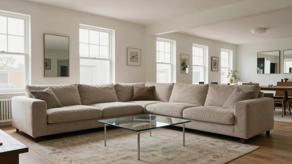 maximize space with clever arrangement