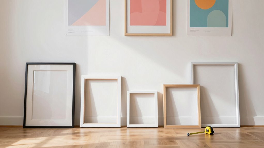 measure plan layout arrange