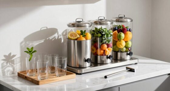 mess free diy drink station