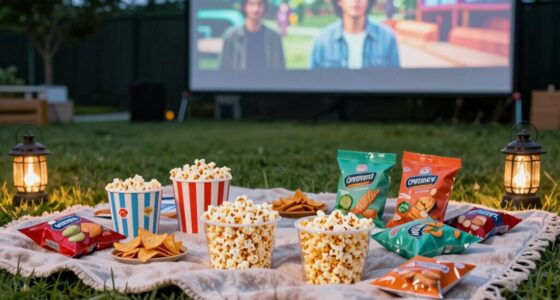 mess free outdoor snacks