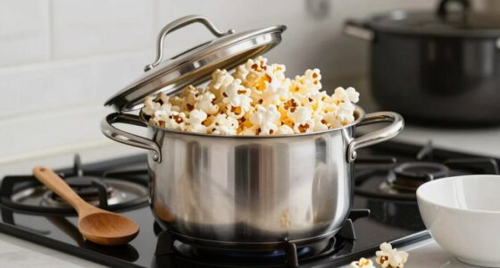 mess free popcorn preparation