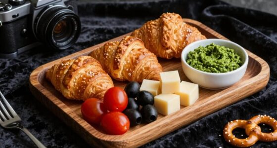 mess free snack platter