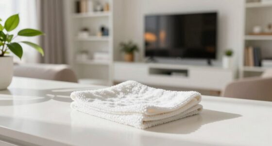 minimize dust accumulation easily