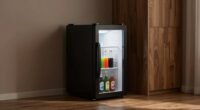 minimize fridge noise disturbance